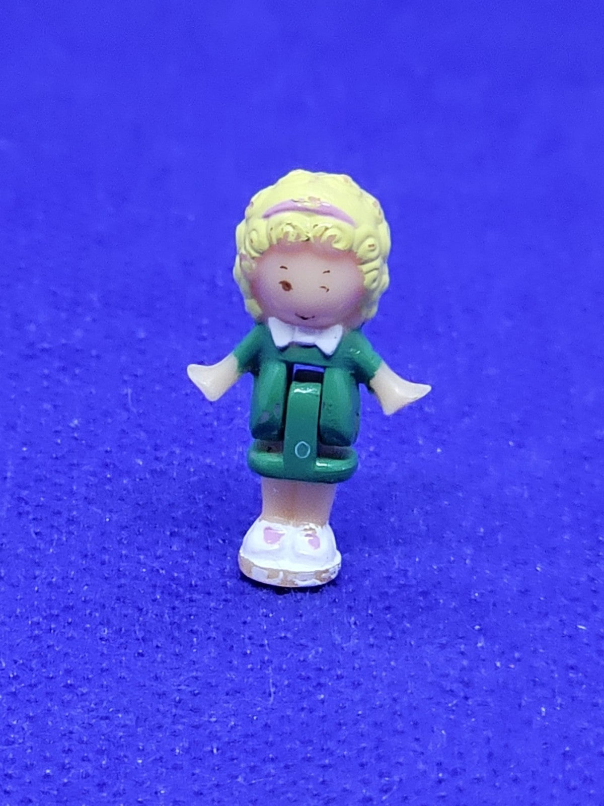 Lucy Locket Polly Pocket Bluebird Toys 1989 bras écartés figurine vintage rare0