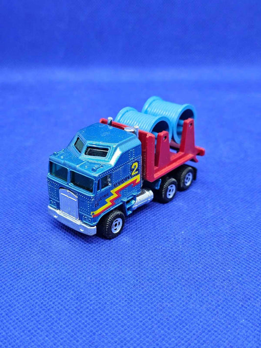 Kenworth K100 camion porte-bobines Electric Co Guisval Made in Spain 7 cm
