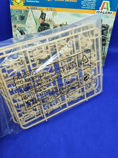 Italeri British 95th Green Jackets 6083 48 Soldats Waterloo 172 20064