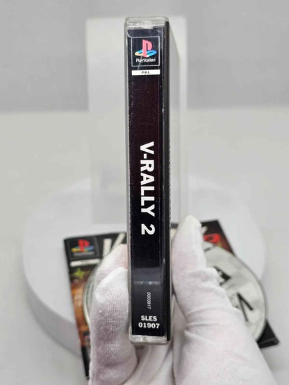 V-Rally 2 Championship Edition, PlayStation 1, Infogrames 1999, CD Rayé !