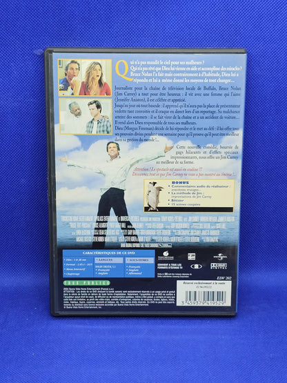 Bruce Tout-Puissant DVD Jim Carrey Morgan Freeman Touchstone 2004 Zone 21