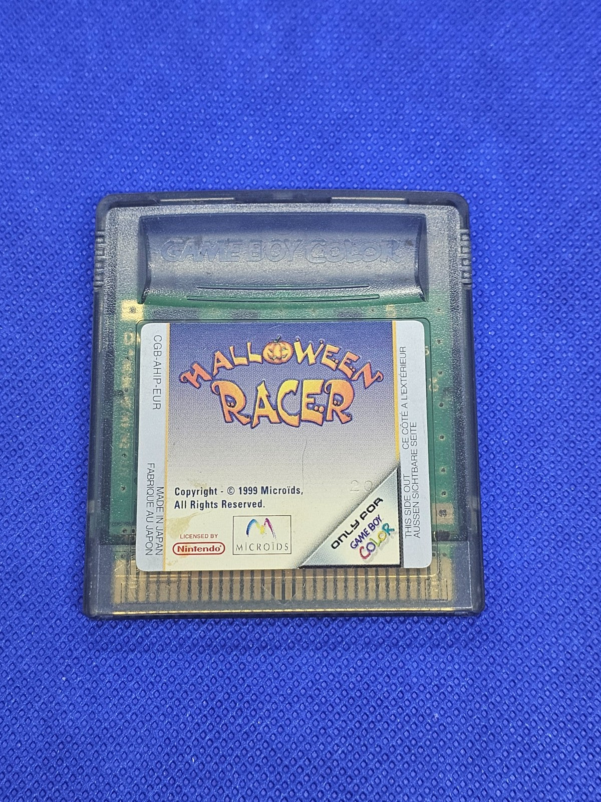 Halloween Racer, Course Halloween, Microids Nintendo Game Boy Color0