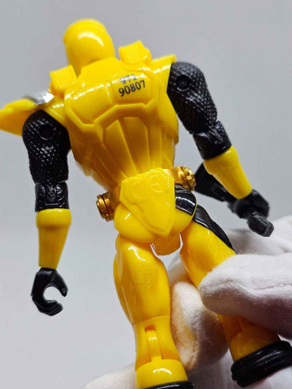 Power Rangers Ninja Steel Yellow Ranger, Bandai, 2017, 12 cm