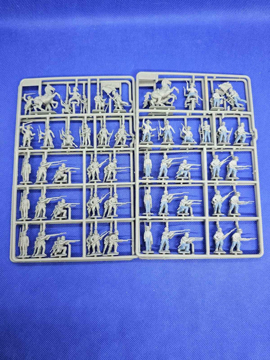 Italeri 6014 Confederate Troops soldats confédérés Guerre de Sécession 172
