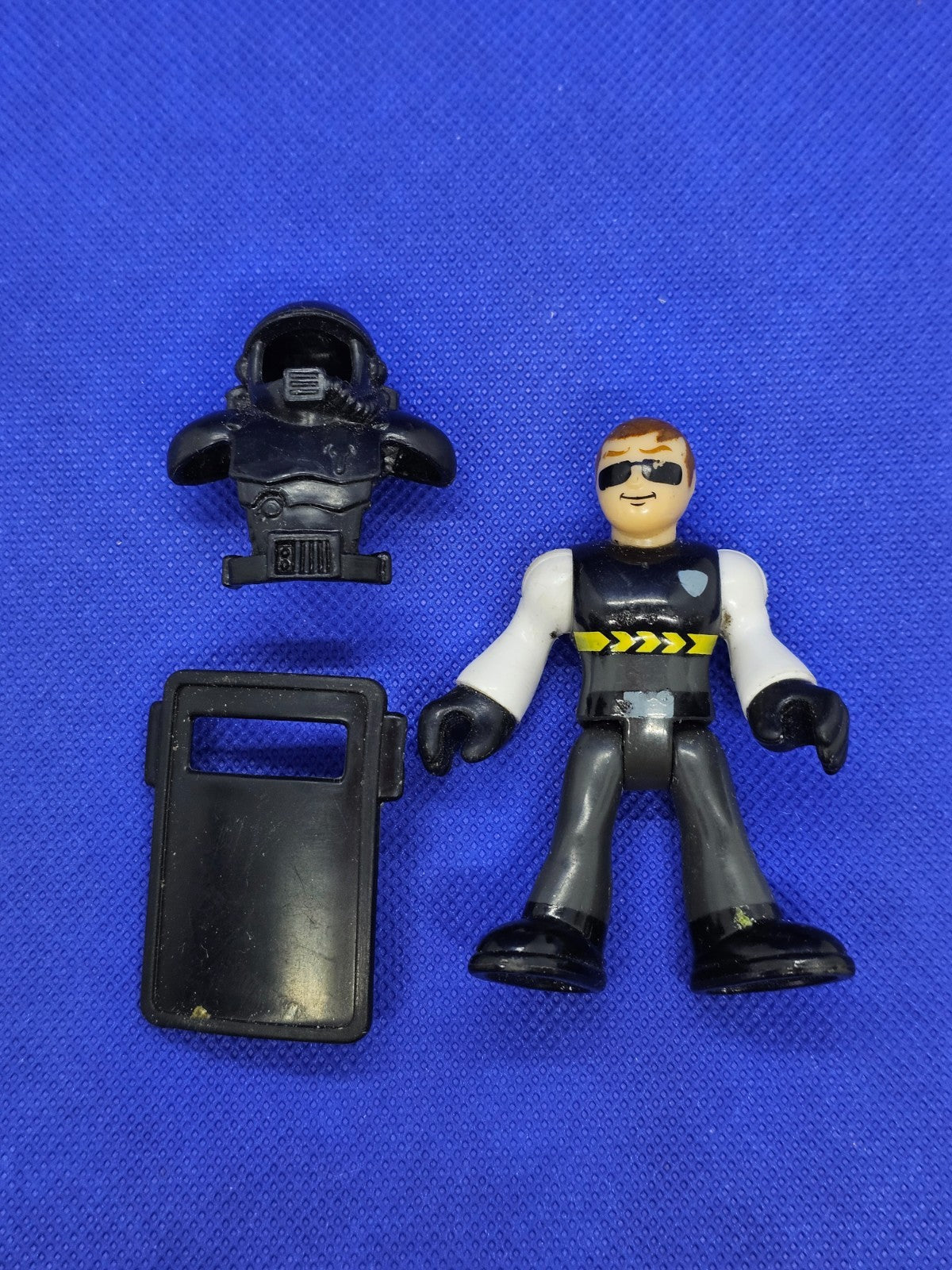 Figurine SWAT Police, Imaginext Rescue, FisherPrice2