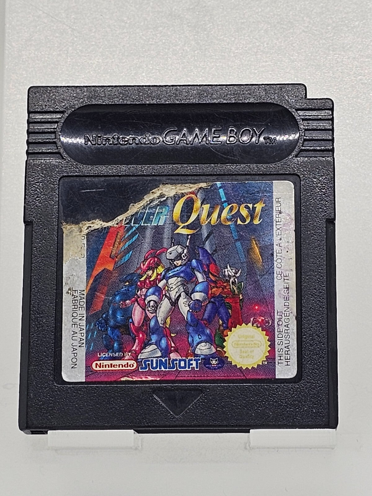 Jeu Power Quest Game boy Classic0