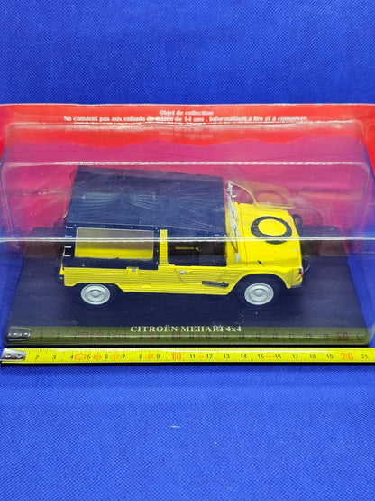 Citroën Mehari 4x4 124 Hachette Collections Miniature Sous Blister2