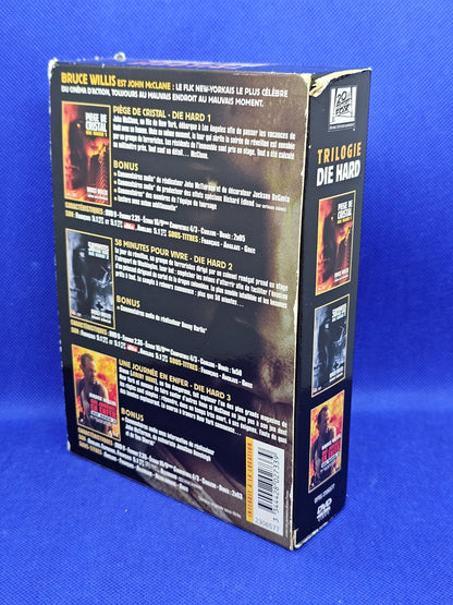 Trilogie Die Hard DVD, Bruce Willis, 20th Century Fox, 2007, Coffret 3 Films1