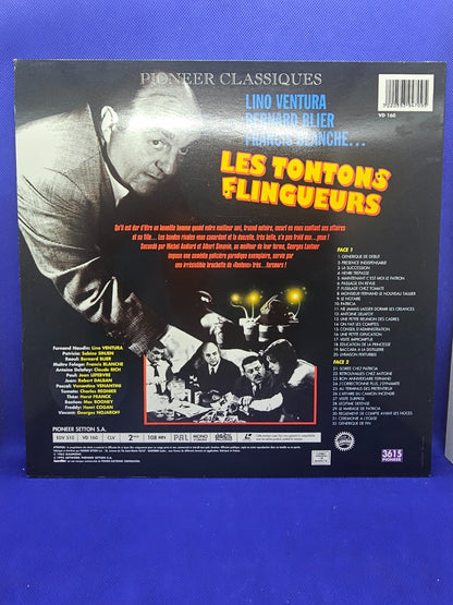Les Tontons Flingueurs LaserDisc PAL Pioneer Classiques Lino Ventura Georges Lau1
