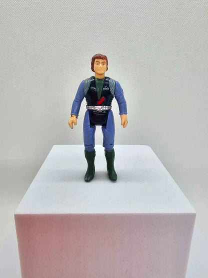 Figurine articulée vintage 1987 Tyco Dino-Riders Sky (Très bon état)