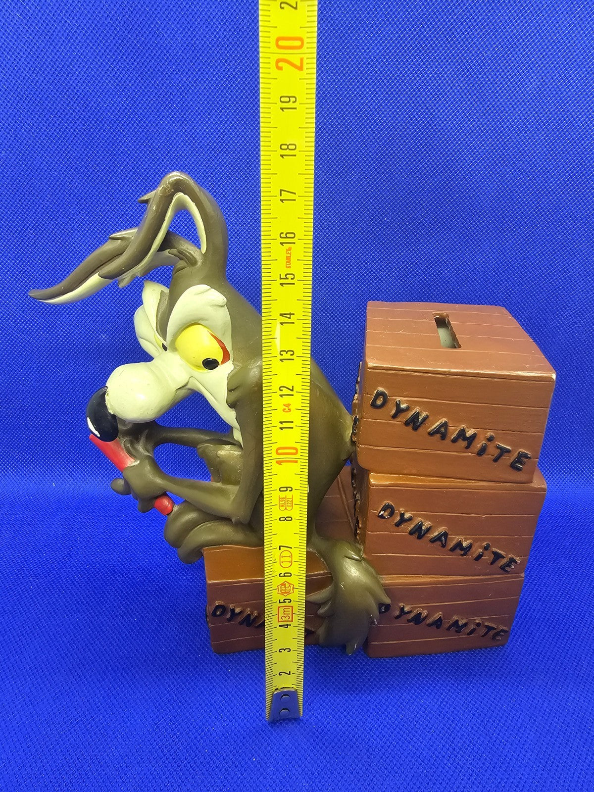 Tirelire Wile E. Coyote Looney Tunes Warner Bros Vintage 18 cm7