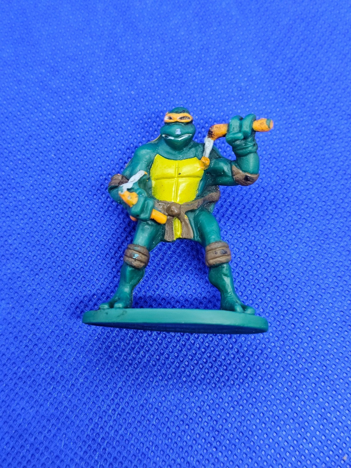Figurine Michelangelo Tortues Ninja, Mirage Studios, 2003, 5,3 cm, Nunchaku TMNT4