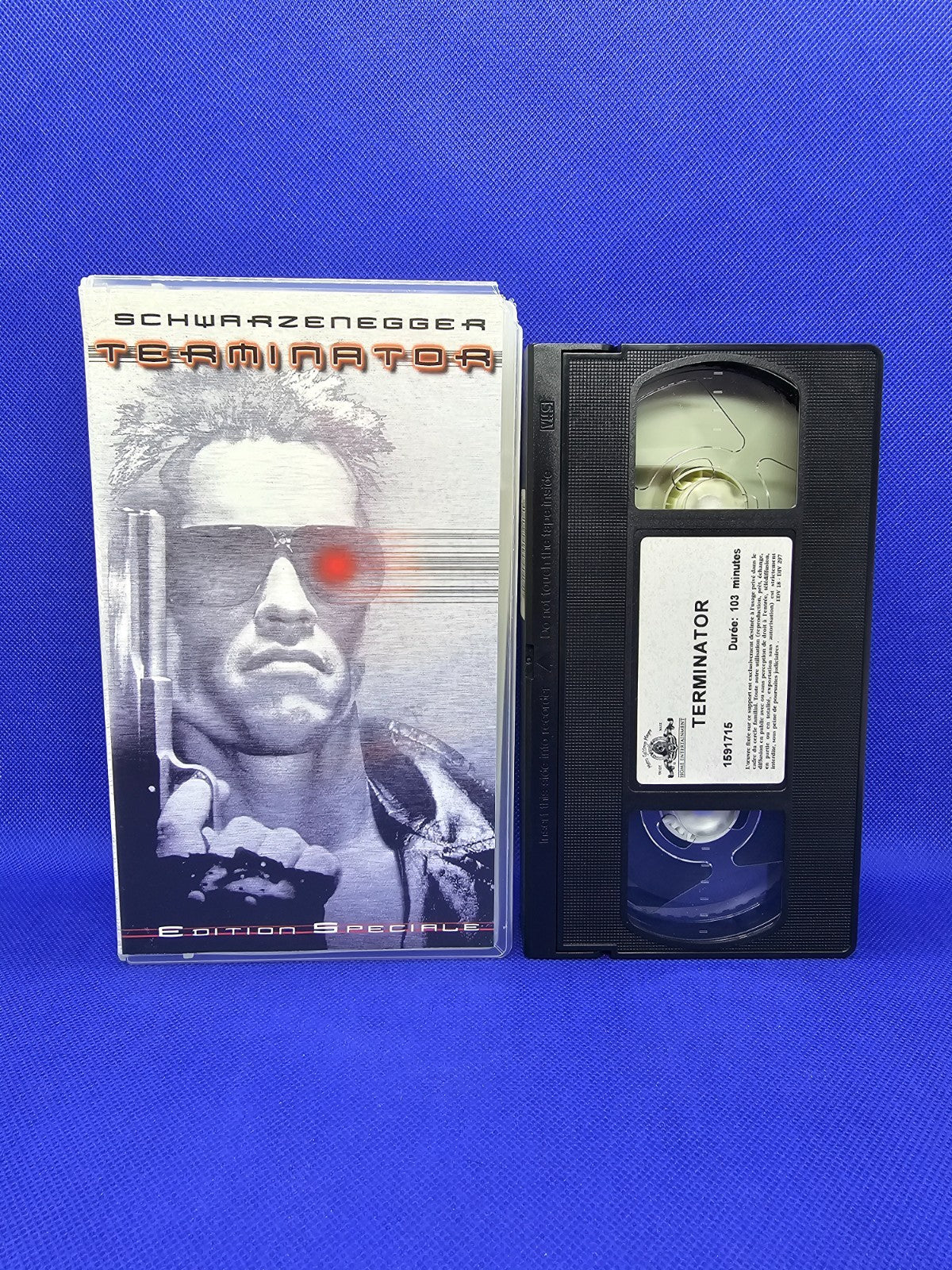 Terminator VHS Édition Spéciale MGM 1984 Cassette Vidéo PAL0