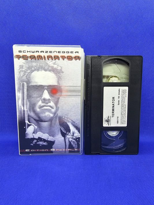 Terminator VHS Édition Spéciale MGM 1984 Cassette Vidéo PAL0
