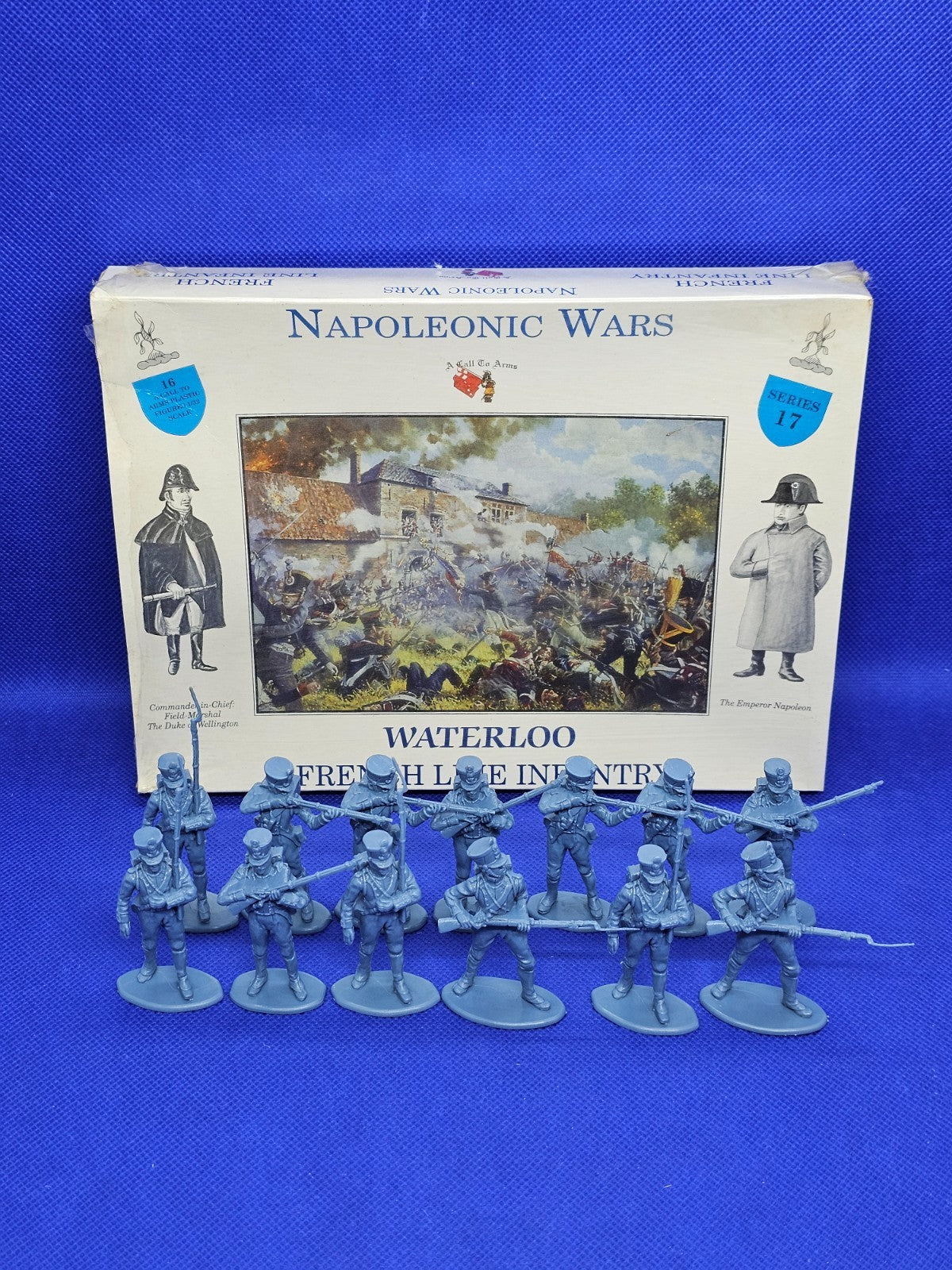 French Line Infantry Waterloo A Call to Arms Series 17 132 2000 13 figurines0