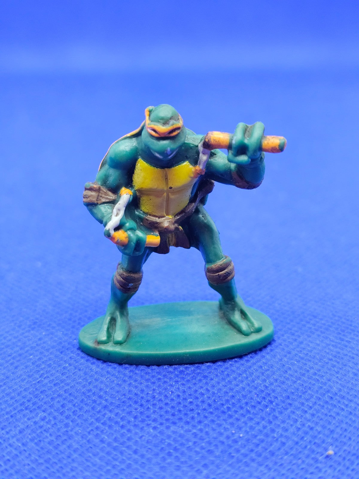 Figurine Michelangelo Tortues Ninja, Mirage Studios, 2003, 5,3 cm, Nunchaku TMNT0
