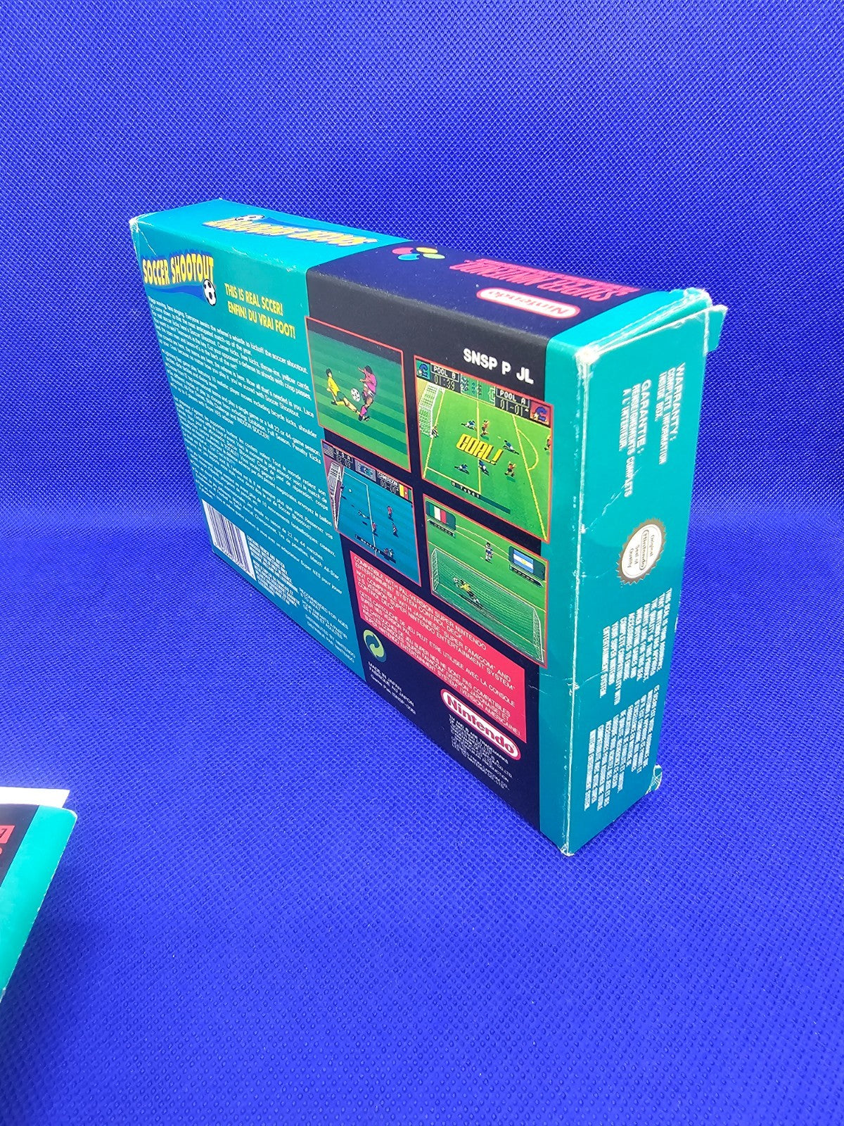 Soccer Shootout Super Nintendo SNES PAL FAH Nintendo Complet Sans Cale7