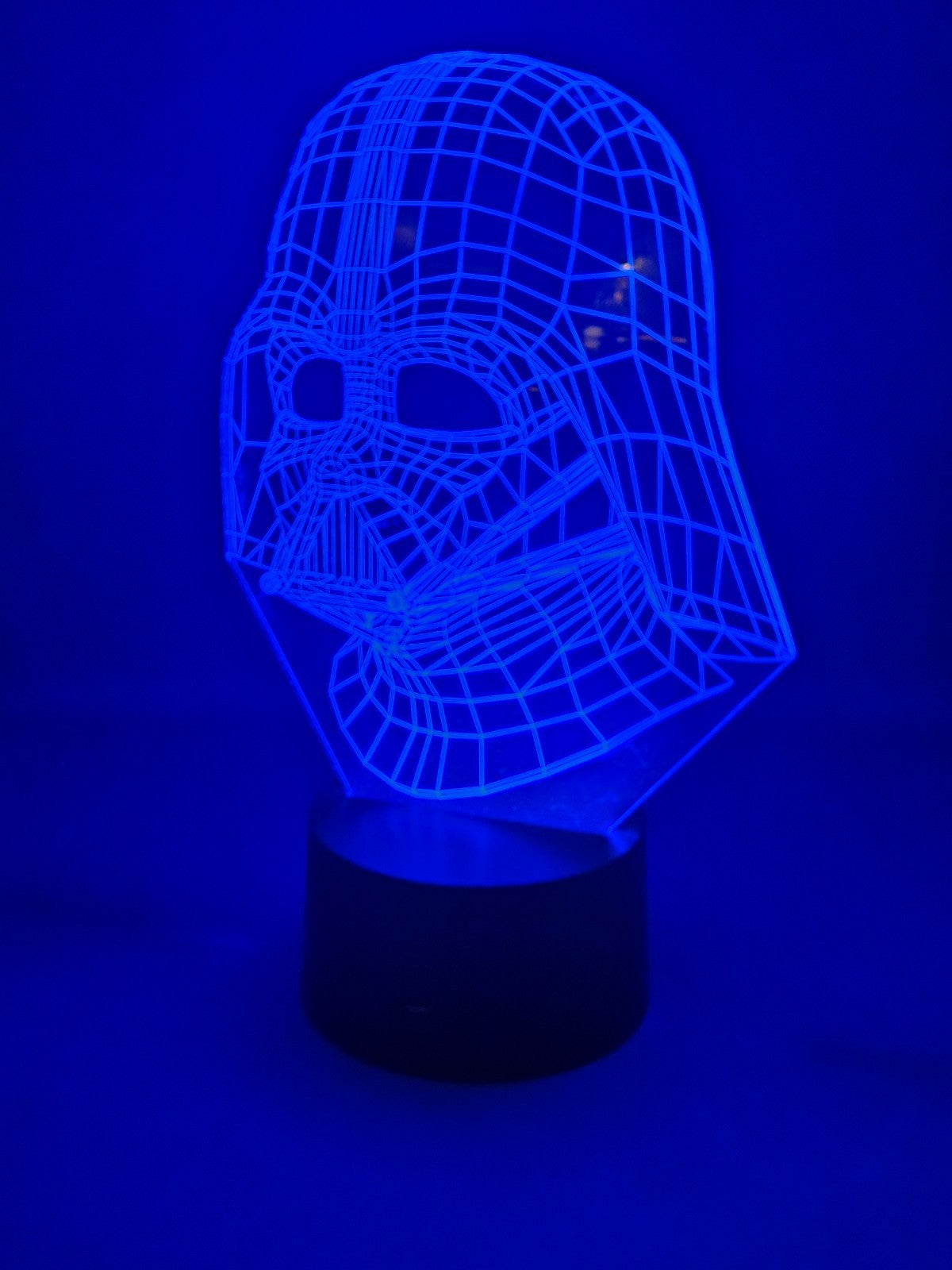 Lampe LED 3D Dark Vador Star Wars Fullsun Electronic FS2810C 7 Couleurs USB6