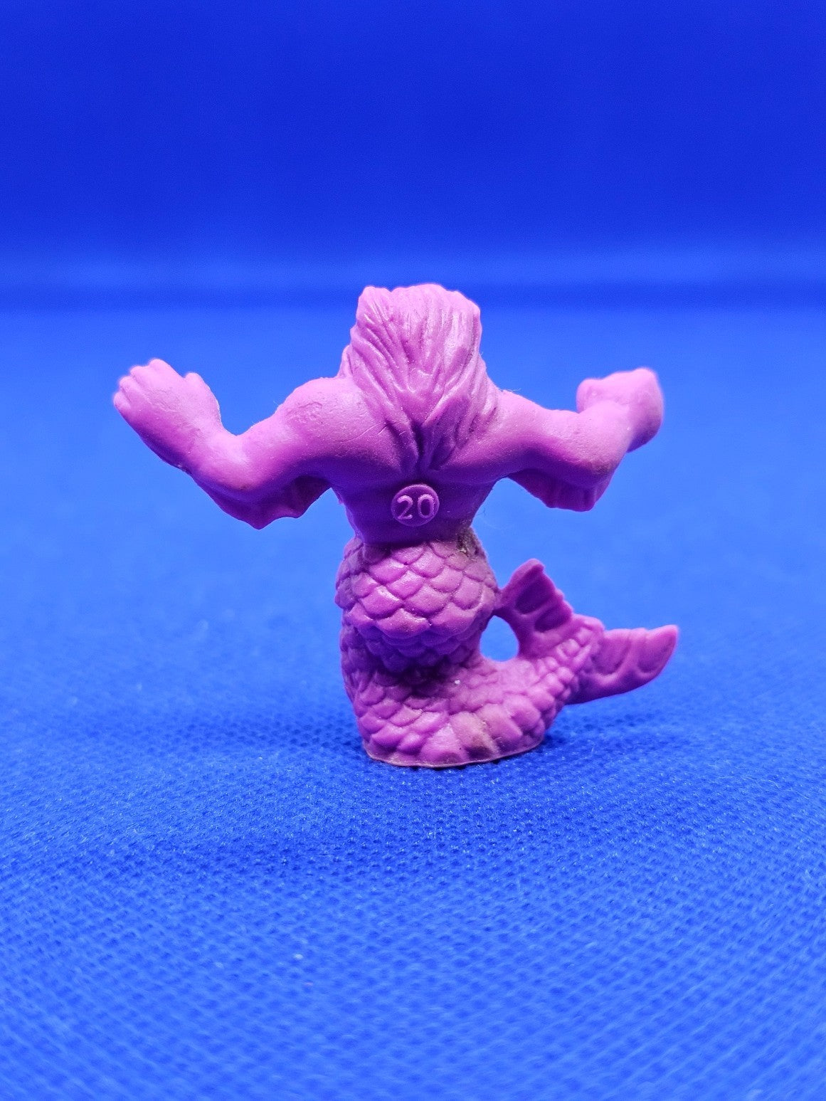 Triton #10 Purple Neon, Monster in My Pocket, Matchbox, 1990, 4 cm2