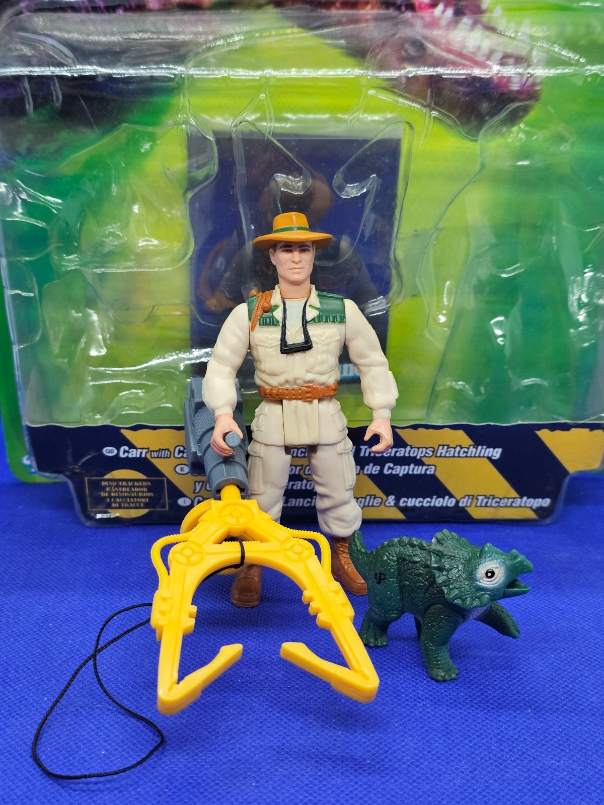 Eddie Carr, Jurassic Park The Lost World, Kenner, 1997, opened0
