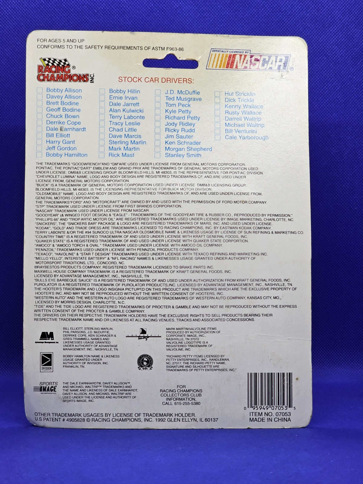 Chevrolet Lumina #25 Bill Venturini NASCAR, Racing Champions, 1993, 1432