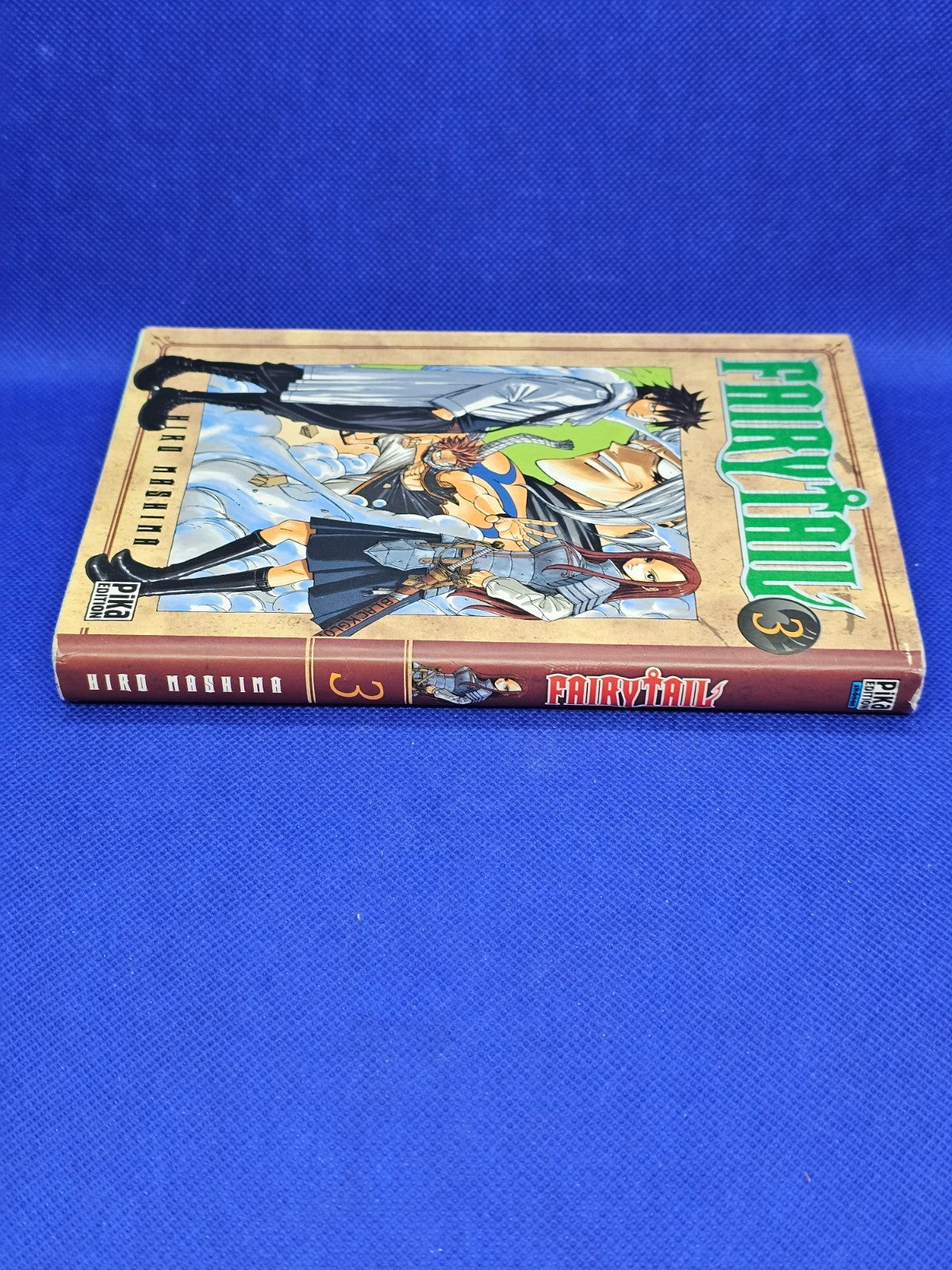 Fairy Tail Tome 3 Manga Hiro Mashima Pika Édition 2008 VF 18 cm2