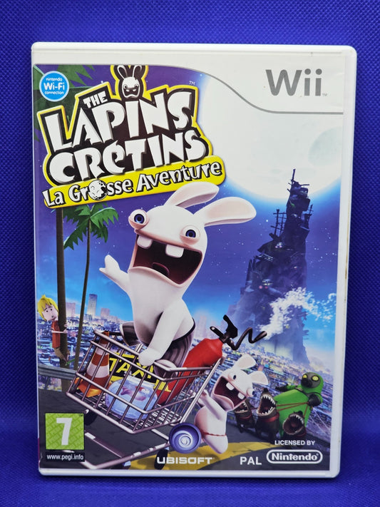 The Lapins Crétins La Grosse Aventure Nintendo Wii PAL Ubisoft 20090