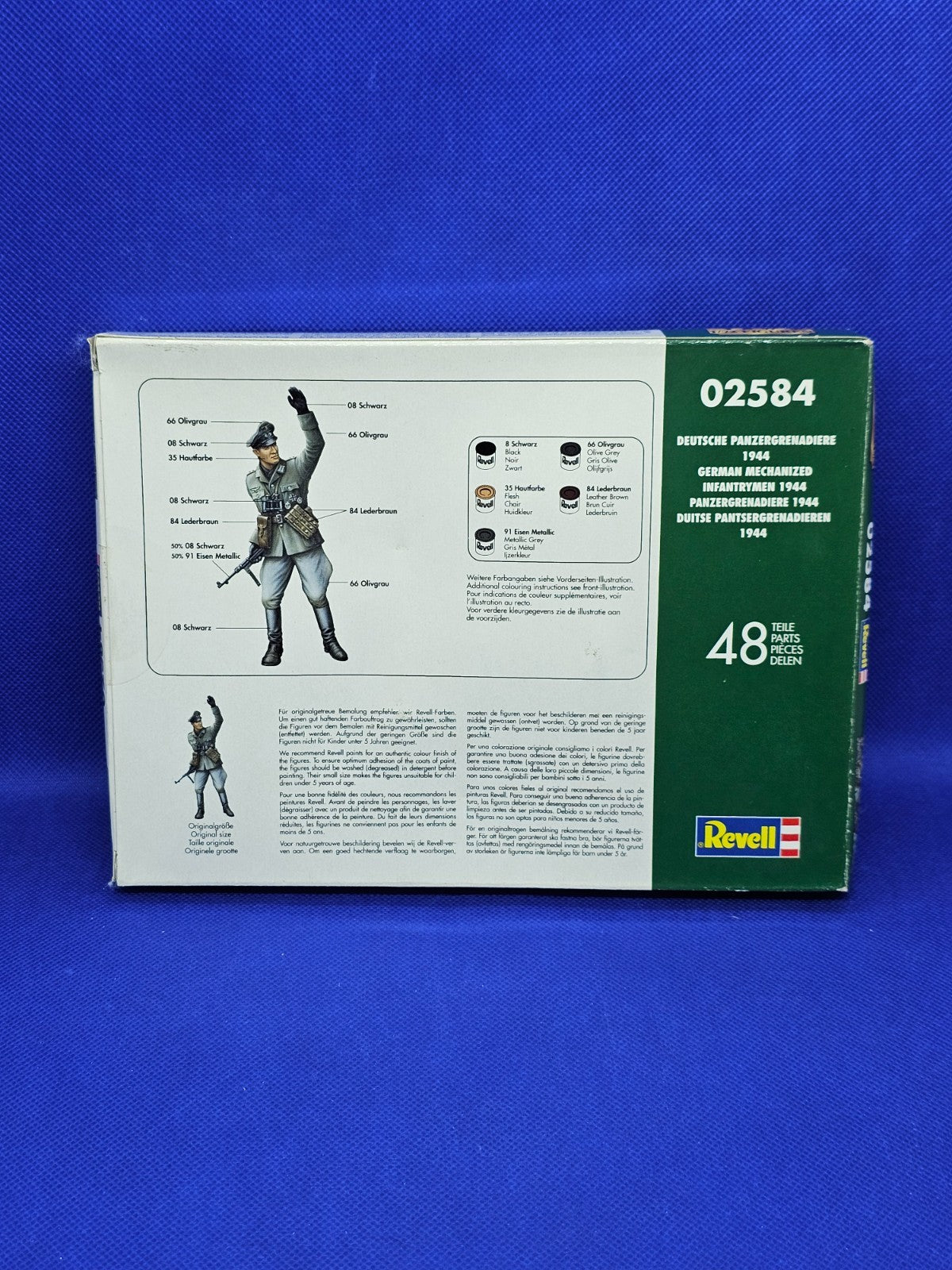 Revell Panzergrenadiere 1944 German Infantry WWII 02584 Figurines 172 #11