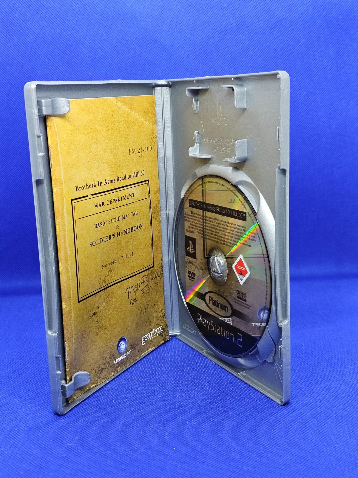 Brothers in Arms Road to Hill 30, Jeu PS2, Ubisoft Platinum, 2005, Complet2