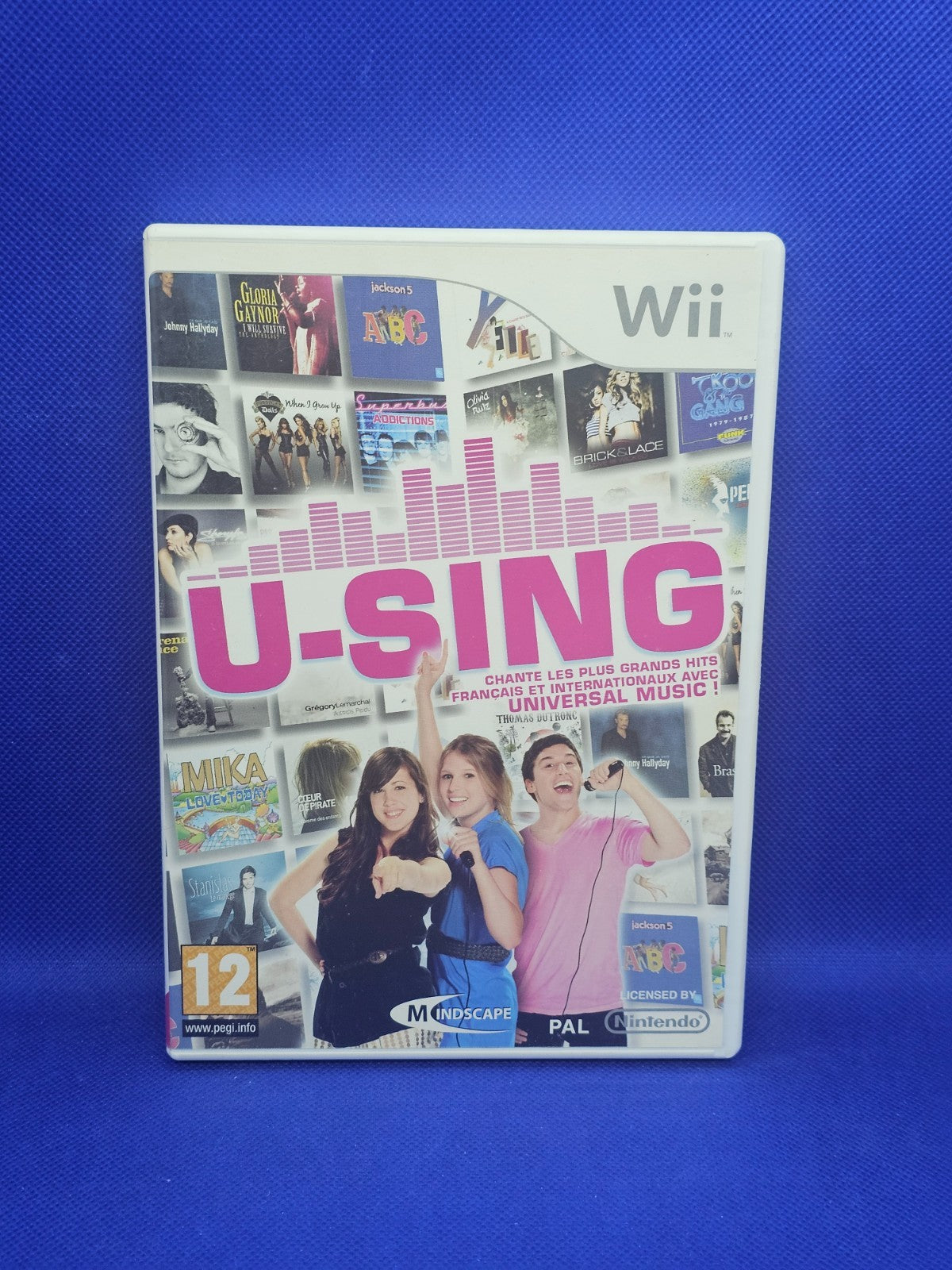 U-Sing Wii Nintendo PAL FR Mindscape 2009 Complet Sans Micro0