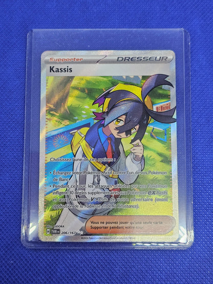 Carte Pokémon Kassis 206/167 Ultra Rare Mascarade Crépusculaire0