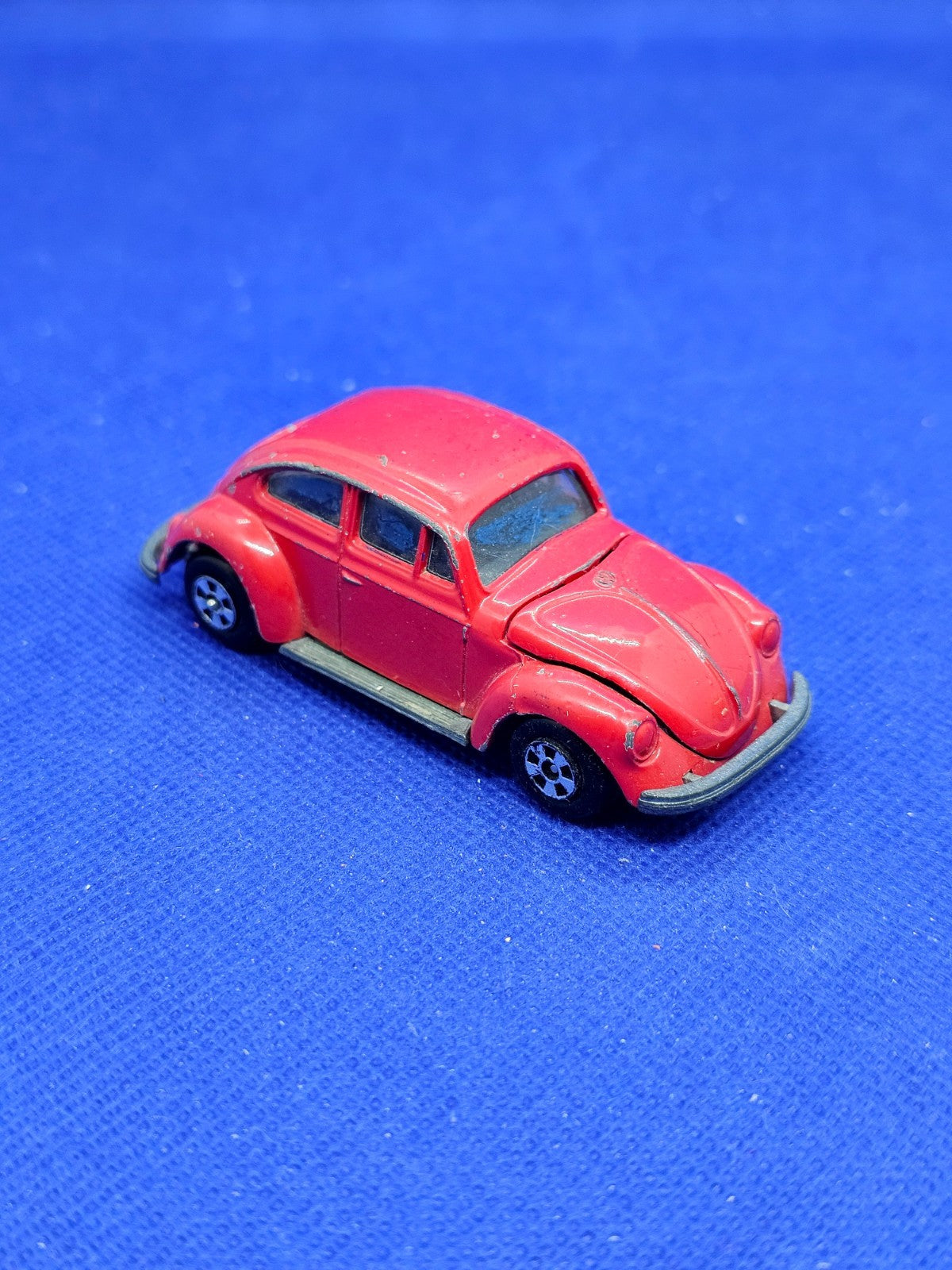 Volkswagen 1200 LS Coccinelle ERTL Hong Kong Rouge Vintage 1970 6,8 cm0