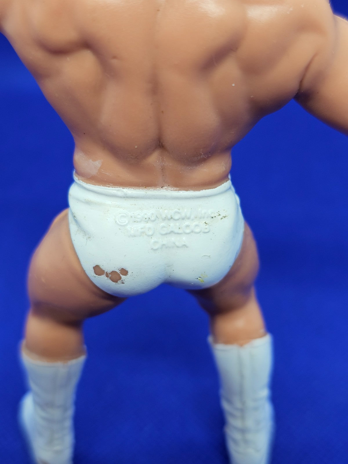 Tom Zenk WCW Galoob 1990 Figurine Catch 12 cm Avec Ceinture4