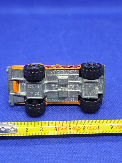 Jeep Cherokee 4x4 Big Chief Majorette N°236 France 164 Orange 7 cm5