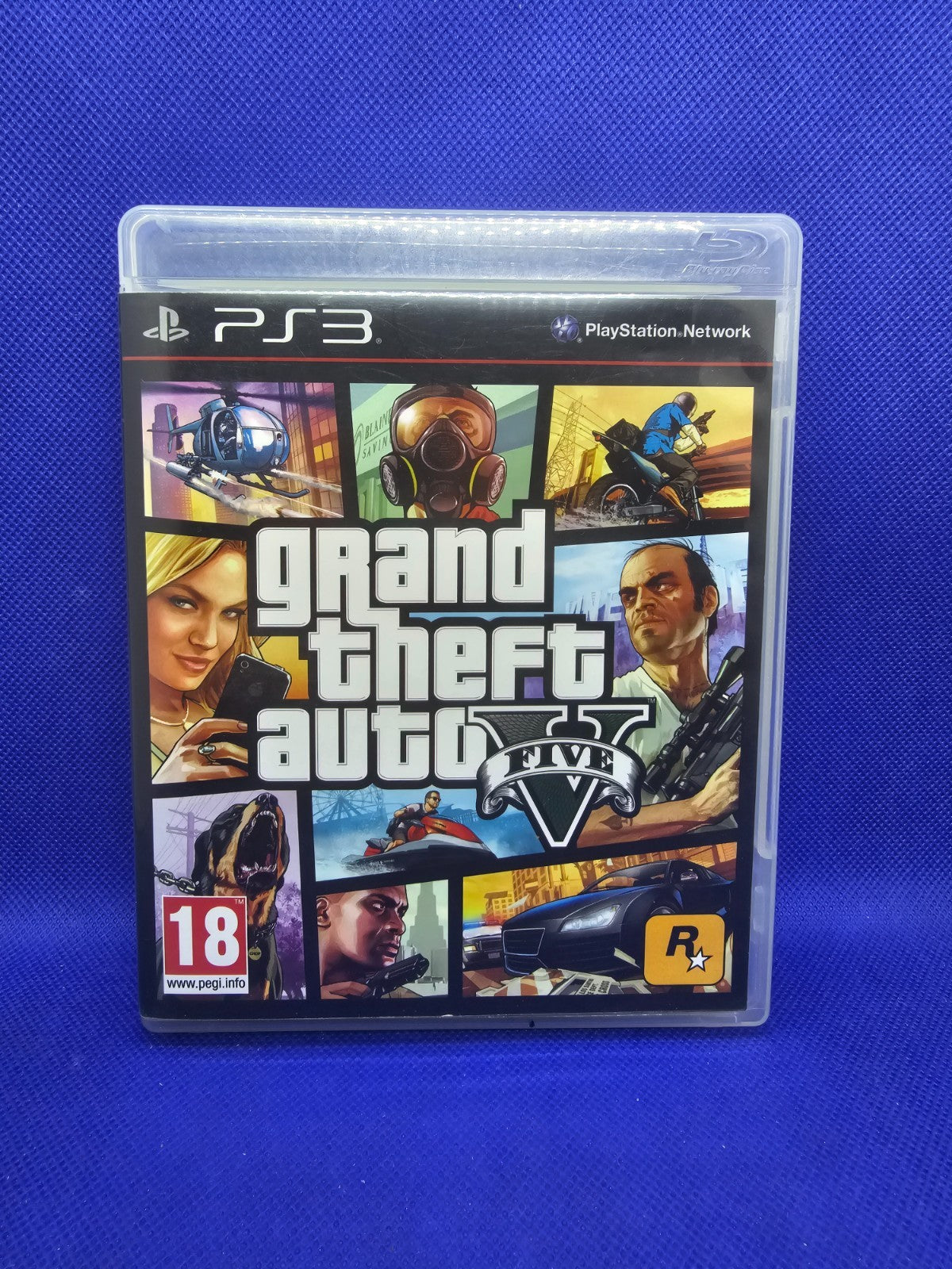 Grand Theft Auto V GTA 5 PS3 Rockstar Games 2013 Complet0