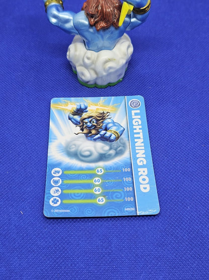 Lightning Rod Skylanders Spyro's Adventure Série 1 Activision 2011 avec carte2