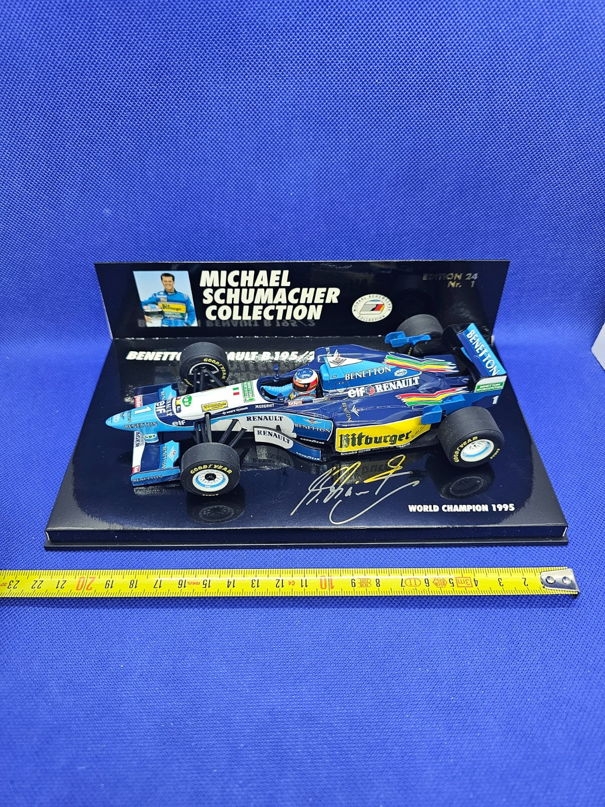 Benetton Renault B195 Michael Schumacher Collection LANG 1995 F1 1243