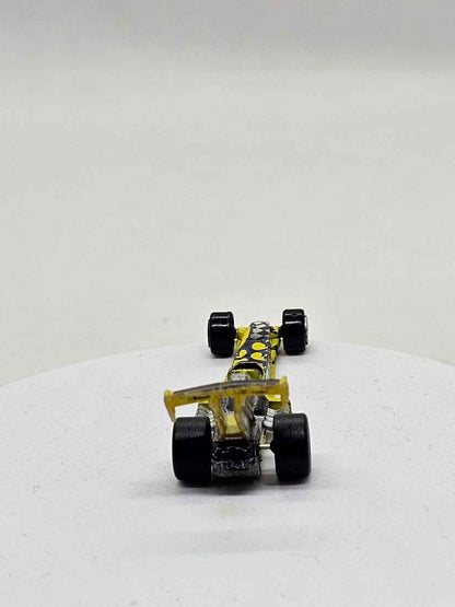 Micro Machines Dragster Jaune, Flames, Hasbro 1990s