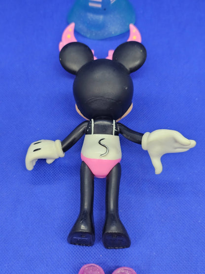 Figurine Minnie Mouse Ailes Magiques Disney IMC Toys 15 cm Robe Pailletée + Acce4