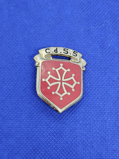 Insigne Centre de Sélection n°5 Auch G1452 Drago Paris Armée Française0