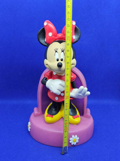 Tirelire Minnie Mouse Disney Peachtree Playthings PVC Souple 22 cm6