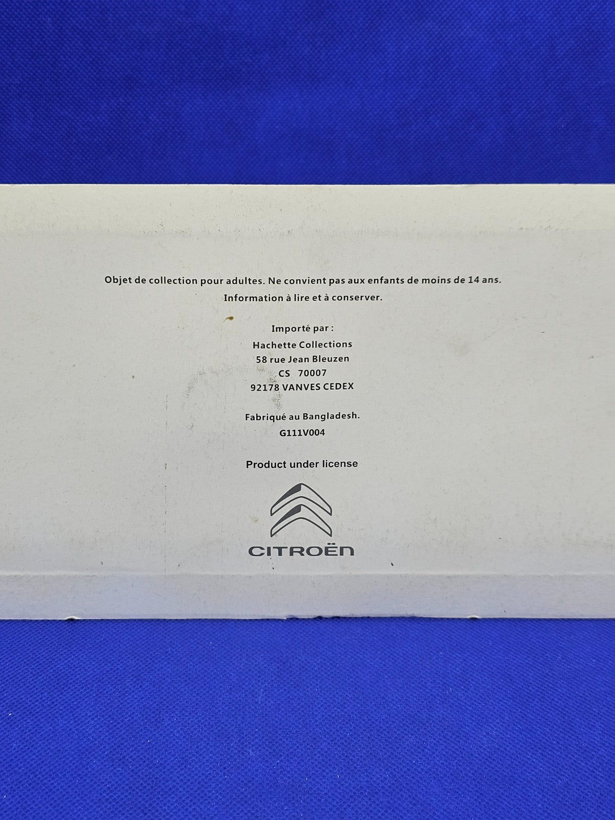 Citroën CX 2500 Prestige Phase 2 1 24 Hachette Collections Scellé1
