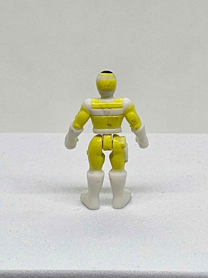 1997 Power Rangers In Space Astro Megaship Deluxe Micro Playset - Yellow Ranger