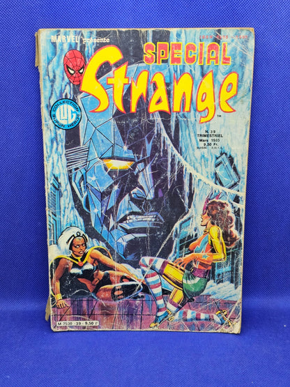 Special Strange 39 Marvel Lug Mars 1985 X Men Les Fantastiques BD Vintage0
