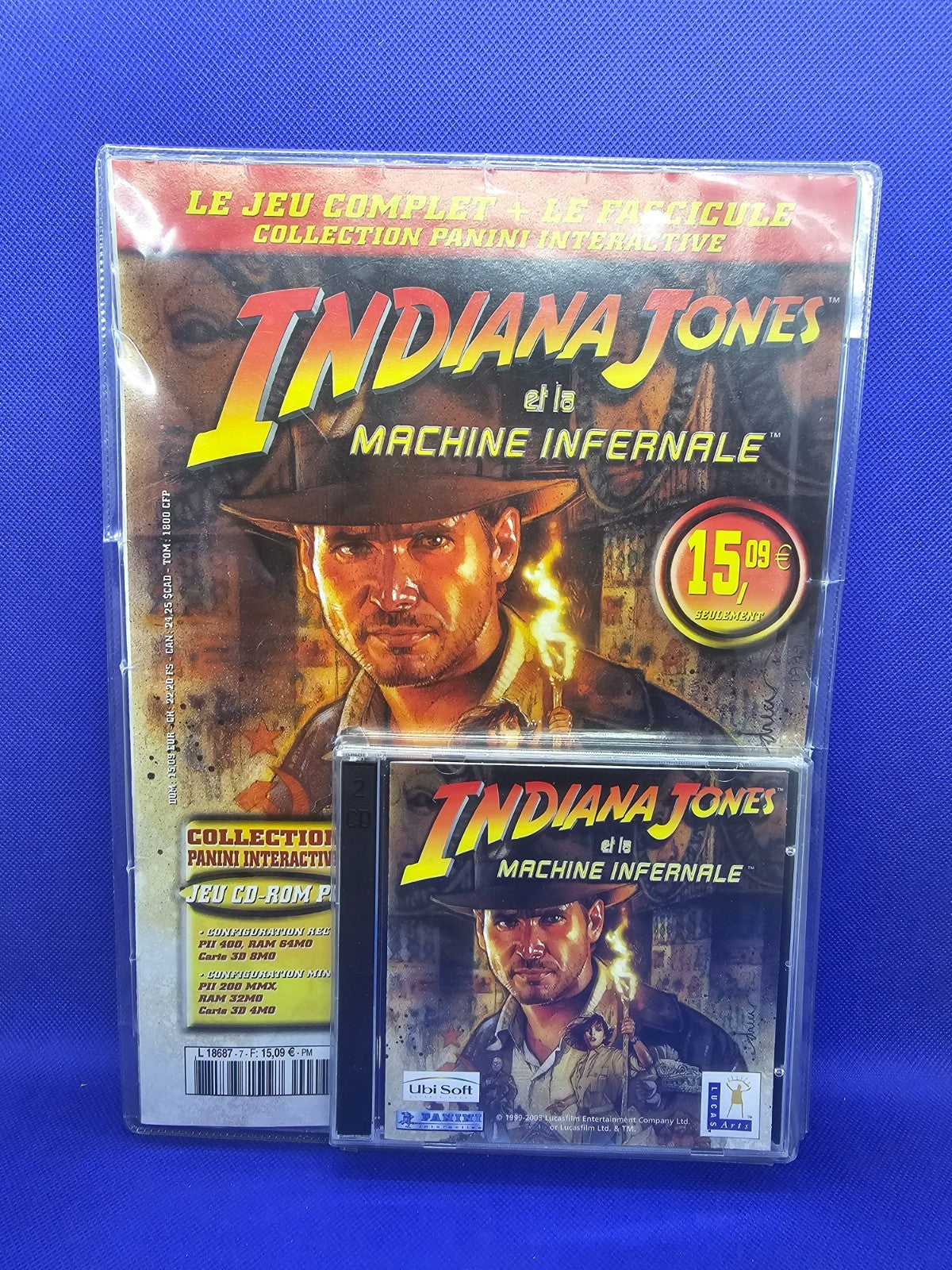 Indiana Jones et la Machine Infernale, PC CD-ROM, LucasArts Panini Interactive, 0