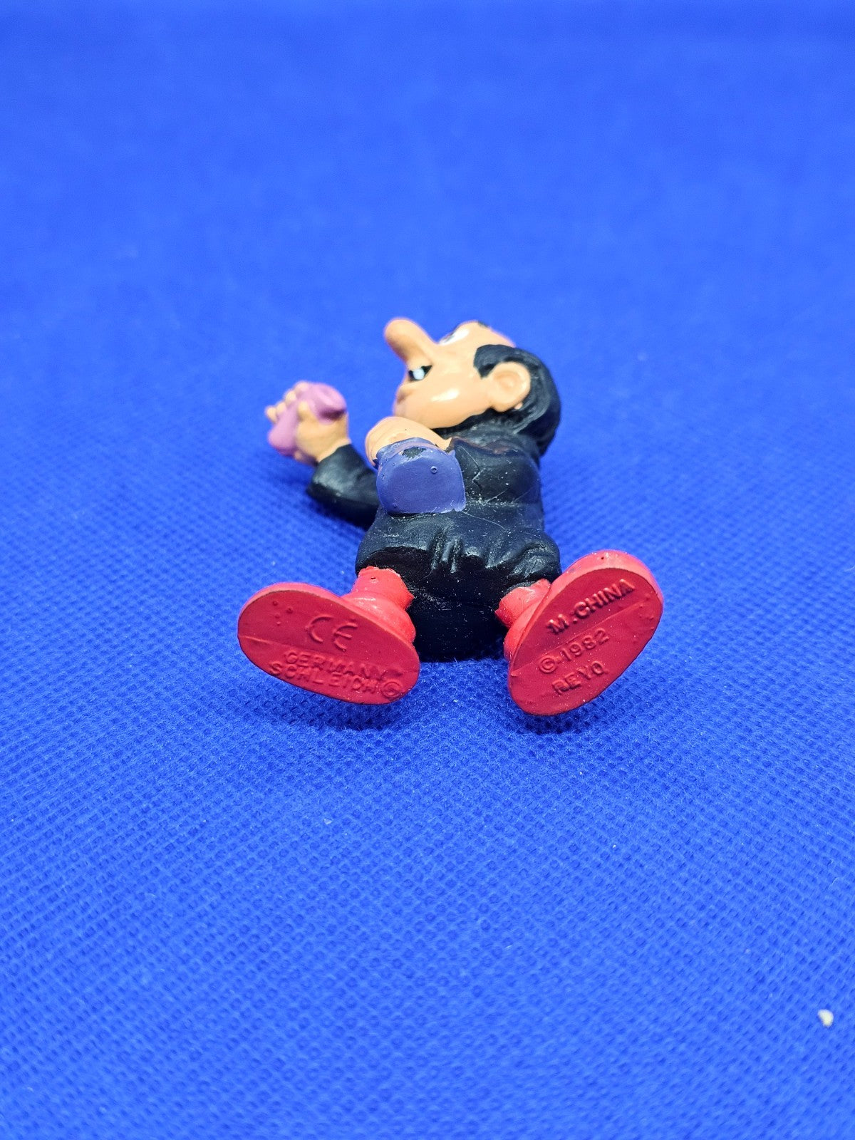 Gargamel fioles rose violet 20232 Les Schtroumpfs Schleich Peyo 1982 5.5 cm2
