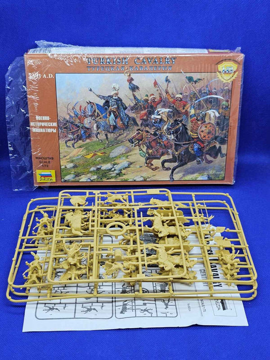 Turkish Cavalry Zvezda 8054 XVIIe siècle 172 18 cavaliers complet