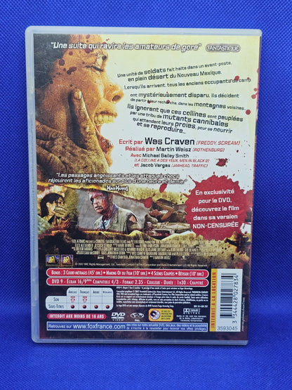 La Colline a des Yeux 2 DVD Horreur Wes Craven Fox 2007 Zone 2 PAL1