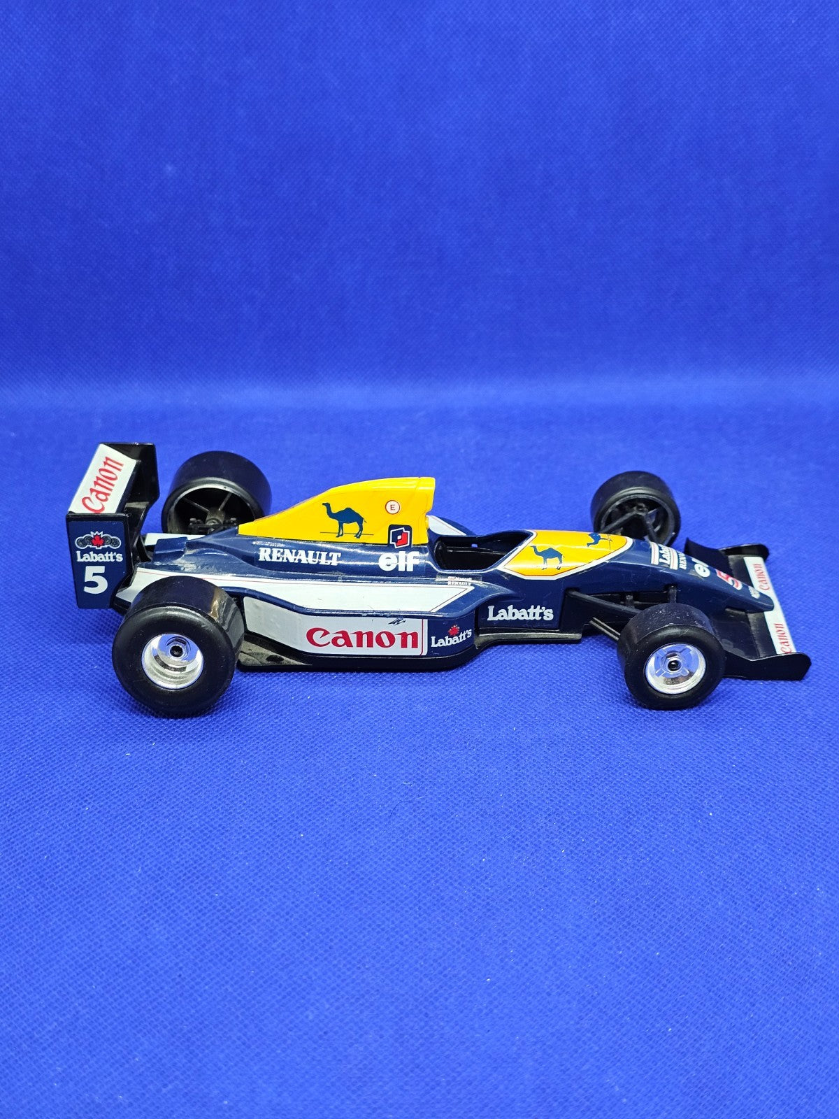 Williams FW14 Renault Canon Camel Labatts Burago 124 Made in Italy N°54