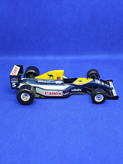 Williams FW14 Renault Canon Camel Labatts Burago 124 Made in Italy N°54